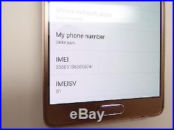 Lot of 6 Samsung Galaxy Note 4 International GSM Unlocked Smartphones AS-IS