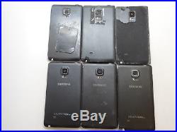 Lot of 6 Samsung Galaxy Note Edge SM-N915T T-Mobile Smartphones AS-IS GSM