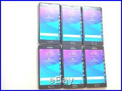 Lot of 6 Samsung Galaxy Note Edge SM-N915T T-Mobile Unlocked Smartphones AS-IS $