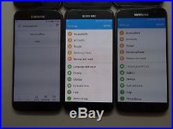 Lot of 6 Samsung Galaxy S7 SM-G930R7 C-Spire Wireless 32GB Smartphones AS-IS