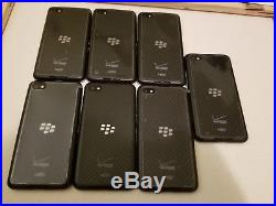 Lot of 7 Blackberry Z30 Verizon phones excellent condition