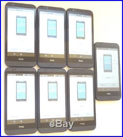 Lot of 7 HTC Desire 510 OPCV220 Cricket Smartphones Working Fair Condition GSM