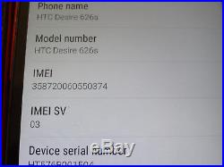 Lot of 7 HTC Desire 626s MetroPCS & T-mobile Smartphones AS-IS GSM