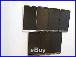 Lot of 7 LG G3 AT&T D850 Smartphones 6 Power On AS-IS GSM