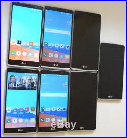 Lot of 7 LG LG G Stylo H631 16GB T-Mobile Smartphones 4 Power On AS-IS GSM
