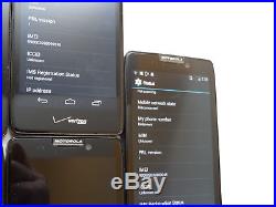 Lot of 7 Motorola Droid Razr Maxx HD XT926 Verizon Unlocked Smartphones AS-IS