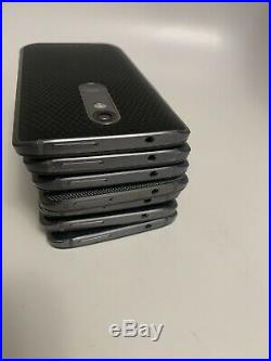 Lot of 7 Motorola Turbo 2 XT1585 Verizon GSM Unlocked Smartphones Parts & Repair