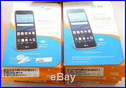 Lot of 7 New In-Box LG Phoenix 2 AT&T & GSM Unlocked Smartphones GSM