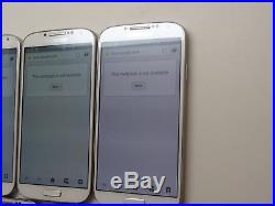 Lot of 7 Samsung Galaxy S4 SCH-I545 16GB Verizon Unlocked Smartphones AS-IS GSM