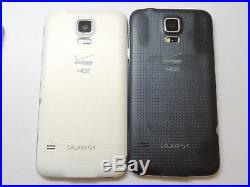 Lot of 7 Samsung Galaxy S5 SM-G900V Verizon & GSM Unlocked Smartphones AS-IS