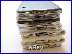 Lot of 7 Samsung Galaxy S5 SM-G900V Verizon & GSM Unlocked Smartphones AS-IS