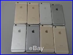 Lot of 8 Apple iPhone 6 A1586 16GB Unlocked Smartphones AS-IS GSM