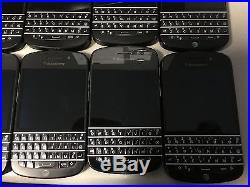 Lot of 8 Blackberry Q10 AT&T