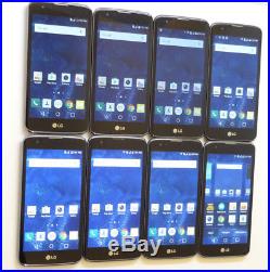 Lot of 8 LG K7 K330 5 T-Mobile Smartphones AS-IS 5 GSM Parts #