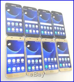 Lot of 8 Samsung Galaxy S7 SM-G930T T-Mobile Unlocked Smartphones AS-IS GSM