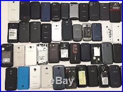 Lot of 91 Smart Phones FOR PARTS/REPAIR/GOLD SCRAP ONLY SOLD AS-IS
