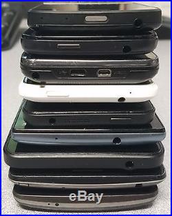 Lot of 9 AT&T Smartphones! LG, HTC, Microsoft, Blackberry, etc. Read Below