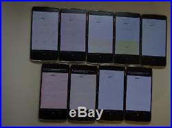 Lot of 9 Alcatel OneTouch IDOL 4S OT-6071W T-Mobile Unlocked Smartphones AS-IS