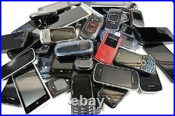 Lot of Assorted Cell Phones for Parts, Scrap, Trade In, or Gold Recovery
