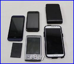 Lot of Cell Phones HTC Pharos & Samsung For Parts or Repair
