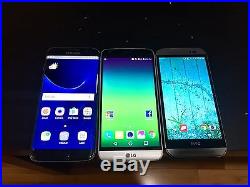 Lot of latest phones Galaxy S7 edge, Htc one M8, LG G5