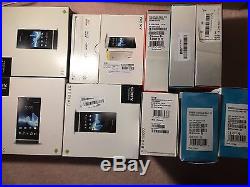 Lots of 10 Sony Cell Phones. Customer Return. Include Accessories