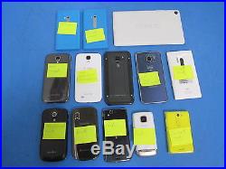 Misc. Lot of 13 Smart Phone Mobile Phone Samsung Galaxy S6 Active S4, Nokia