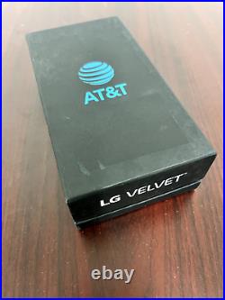 NEW LG Velvet 5G LMG900UM1 128GB Aurora Silver (AT&T) (Single SIM)
