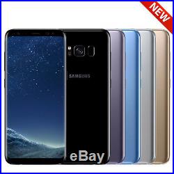 NEW Samsung GALAXY S8 Gray Silver Black Blue (SM-G950U1, Factory Unlocked)