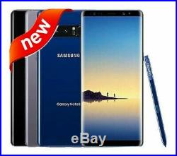 NEW Samsung Galaxy NOTE 8 (SM-N950U1 Factory Unlocked CDMA+GSM) All Colors