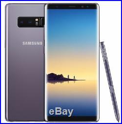 NEW Samsung Galaxy NOTE 8 (SM-N950U1 Factory Unlocked CDMA+GSM) All Colors
