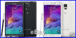 NEW Samsung Galaxy Note 4 SM-N910A AT&T UNLOCKED 4G 32GB Smartphone Black White