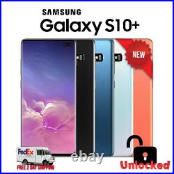 NEW Samsung Galaxy S10+ Plus 128/512GB 1TB (SM-G975U1 Unlocked) All Colors
