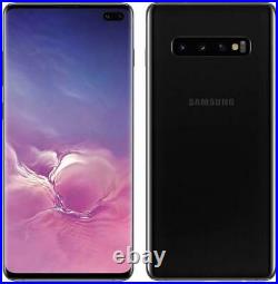 NEW UNLOCKED Samsung Galaxy S10 PLUS SM-G975U 128GB BLACK S10+ GSM T-MOBILE AT&T