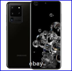 NEW UNLOCKED Samsung Galaxy S20 ULTRA 5G SM-G988U 128GB BLACK UNLOCKED GSM+CDMA