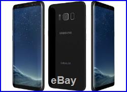 NEW UNLOCKED Samsung Galaxy S8 SM-G950U 64GB BLACK G950U T-MOBILE AT&T