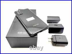 NEW in Box Samsung Galaxy S20+ PLUS G986U1 12+128GB Unlocked GSM+CDMA All Colors