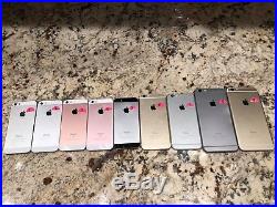 NO iCloud Wholesale Bulk Lot of 9x Apple iPhone 6 Plus, 6, SE, and 5S