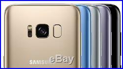 Neu Ungeöffnet Samsung S8 G950 SMARTPHONE/Mitternachtsschwarz/64GB