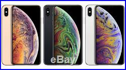New Apple iPhone XS/Max 64/256/512GB Space Gray Silver Gold GSM Unlocked