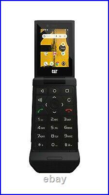New! Cat S22 Flip 16GB IP68 Black T-Mobile Locked Rugged Flip phone