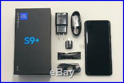 New Factory CPO Samsung Galaxy S9+ PLUS Black 64GB SM-G965U1 FACTORY UNLOCKED