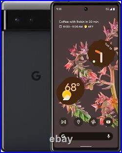 New Google Pixel 6 Stormy Black 128GB 5G Verizon