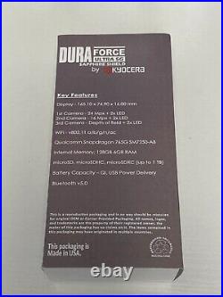 New Kyocera DuraForce Ultra 5G E7110 Verizon Rugged 128GB Android Smartphone