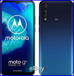 New Motorola Moto G8 Power Lite Blue 64GB 5000mAh Android 9.0 Unlocked Sim Free