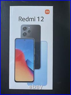 New Redmi 12 Factory Unlocked 128GB Memory Android GSM Cell Phone Global VERS. BK