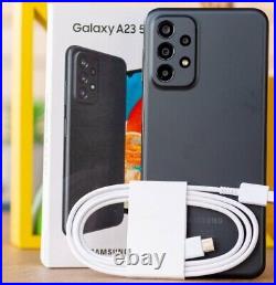 New Samsung Galaxy A23 5G Factory Unlocked Dual SIM GSM 128GB Cell Phone Bk