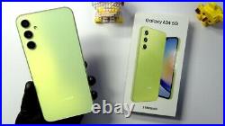 New Samsung Galaxy A34 5G Factory Unlocked Dual SIM GSM 128GB Cell Phone BK