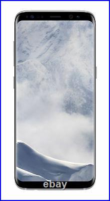 New Silver Samsung Galaxy S8 G950U 64GB Factory Unlocked T-Mobile AT&T Verizon