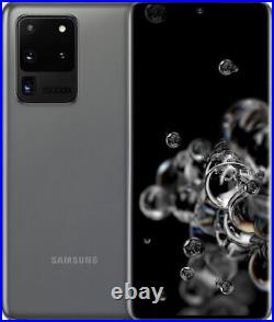 New Unlocked Samsung Galaxy S20 Ultra 5g Sm-g988u 128gb 512gb Black Gray
